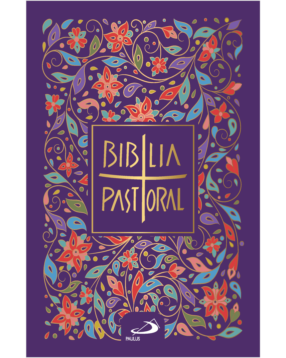 Bíblia Pastoral - Floral - Capa Cristal